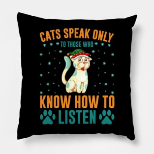 Cats T - Shirt Design Pillow