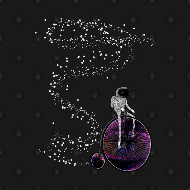 PENNY FARTHING SPACE CYCLE by ratkiss