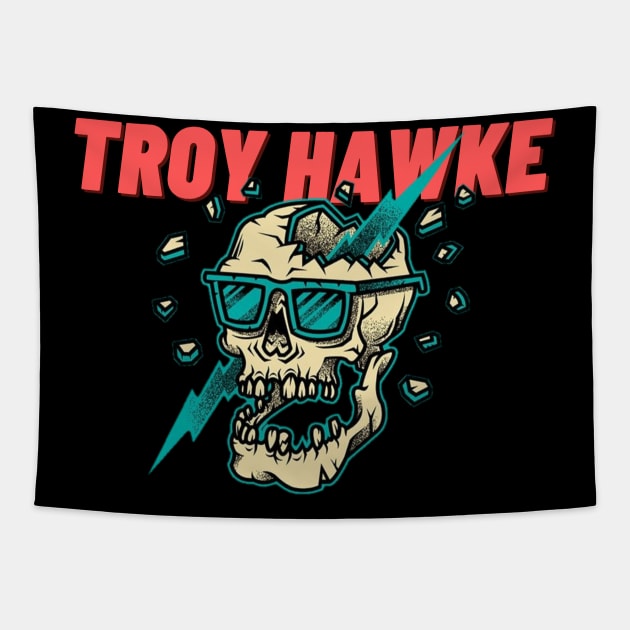 troy hawke Tapestry by Maria crew