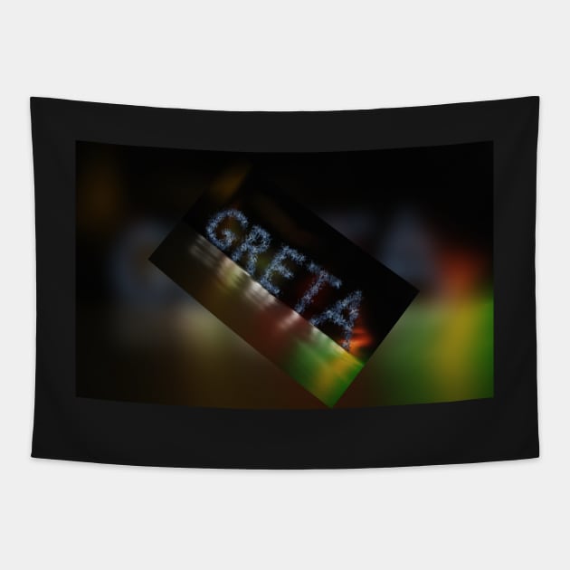 Greta CO 2 Tapestry by coolArtGermany