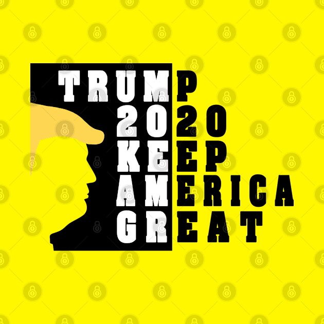 Trump 2020 Keep America Great by BaronBoutiquesStore