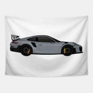 GT2RS Side Silver Tapestry