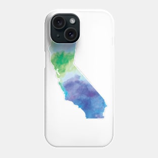 California Watercolor Phone Case