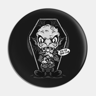 Nosferatu Old 1930s Cartoon Art Vintage Horror Movie Gothic Halloween Vampire Pin