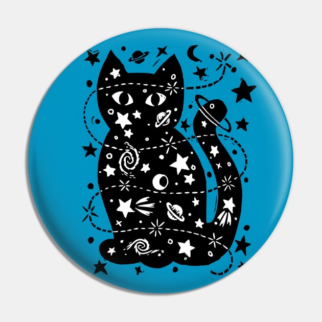 Félicette the Space Cat Pin by Woah there Pickle