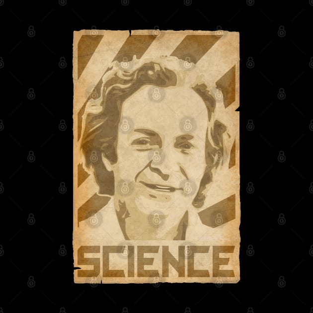 Richard Feynman Retro Science by Nerd_art