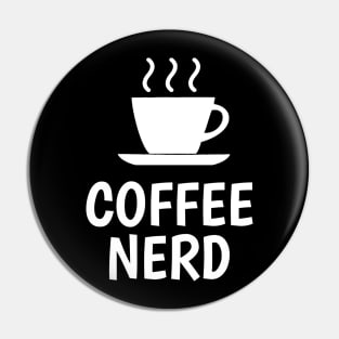 coffee nerd Pin
