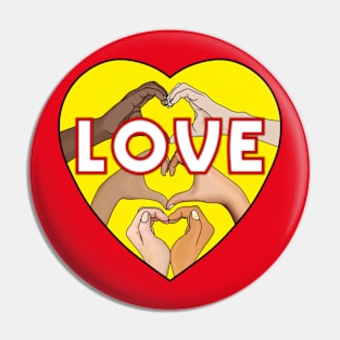 Culture of love V5 Pin