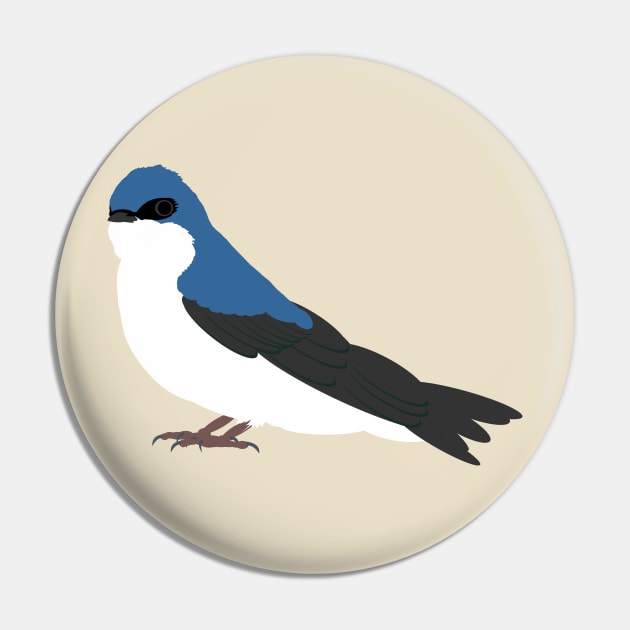 Tree Swallow Pin by stargatedalek