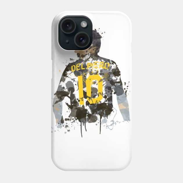 Alessandro Del Piero - Juventus Legend Phone Case by FootballArcade