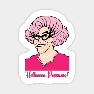 DAME EDNA FAN ART Magnet