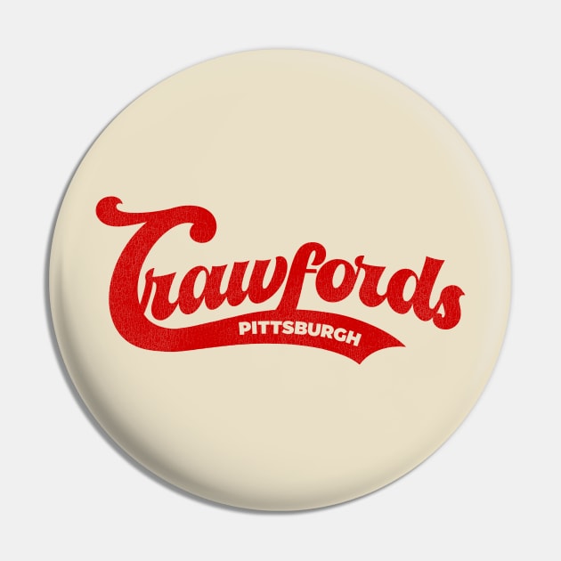 Defunct Pittsburgh Crawfords Baseball Team Pin by Defunctland