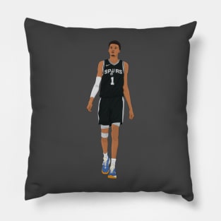 Victor Wembanyama Digital Illustration Pillow