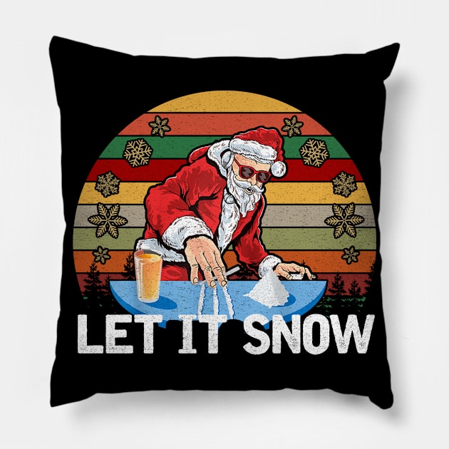 LET IT SNOW Pillow by AdelaidaKang