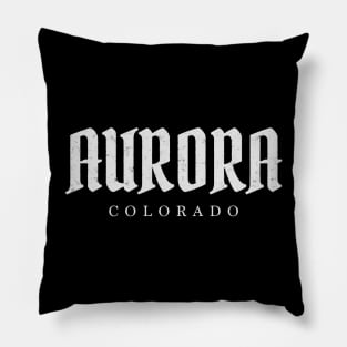 Aurora, Colorado Pillow