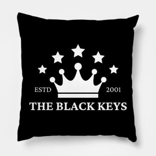 the black keys estd 2001 Pillow