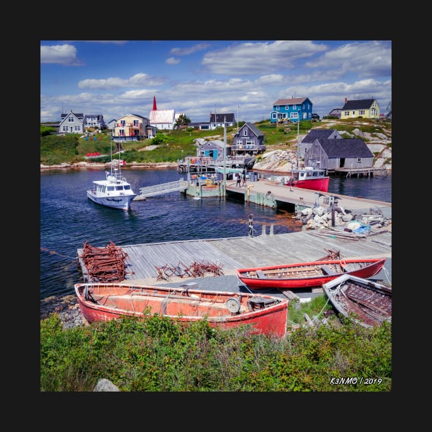 Old  Fishing Boats at Peggys Cove by kenmo