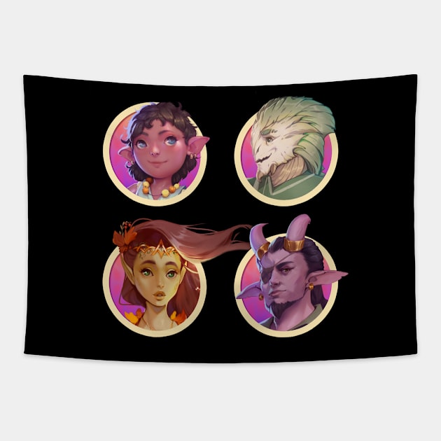 Heroes of the Yonder Void Tapestry by The d20 Syndicate