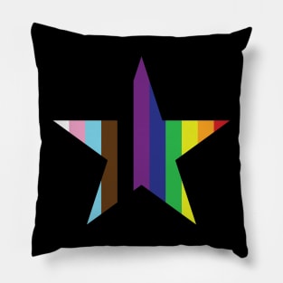 Rainbow star Pillow