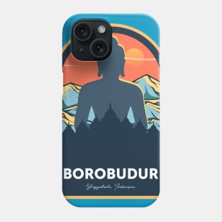 Borobudur Mahayana Buddhist Temple Java Indonesia Meditation Phone Case