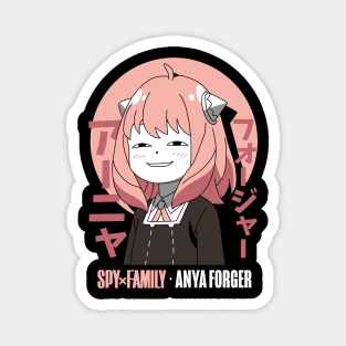 Anya Forger Smirk Pose – Spy x Family Magnet