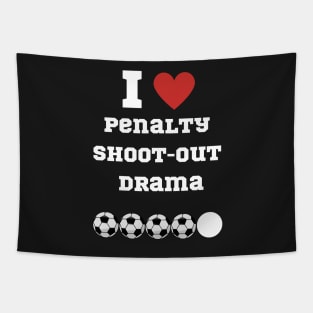 Football Penalty Shootout Lover Soccer Penalty kick score Tapestry