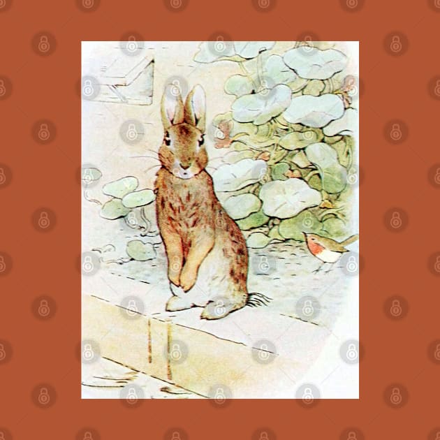 Peter Rabbit Lost in the Garden by forgottenbeauty