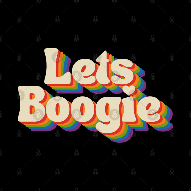 Let's Boogie! (Retro Rainbow) by NextGenVanner