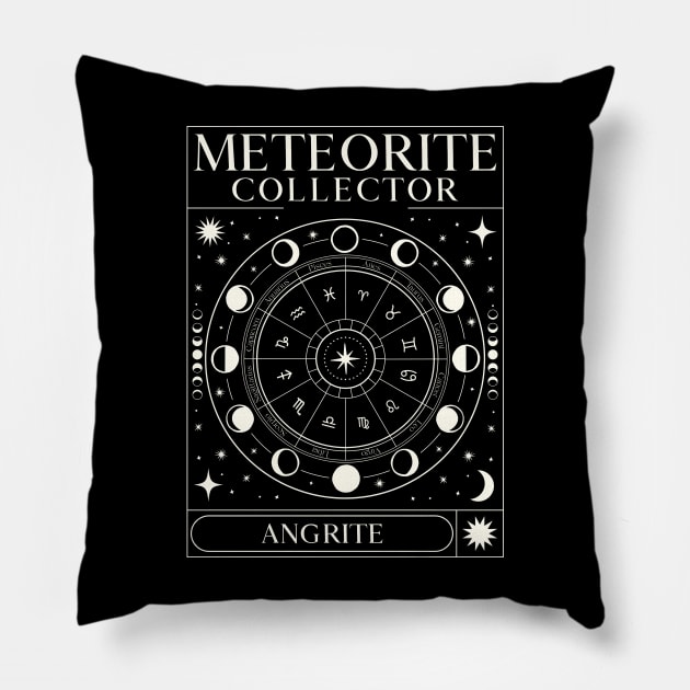 Meteorite Collector Angrite Meteorite Meteorite Pillow by Meteorite Factory