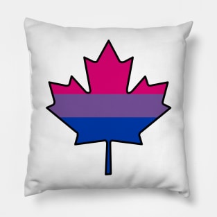 Maple Leaf Bi Pride! Pillow