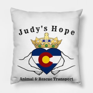 Judy's Hope Rescue T-Shirt Pillow