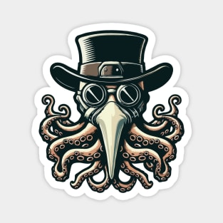 Tentacles Plague Doctor Magnet