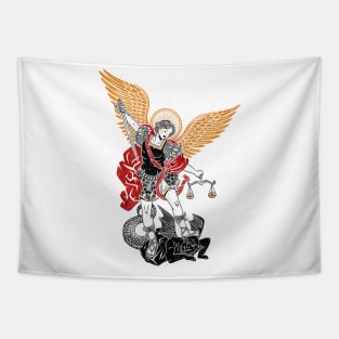 St Michael the Archangel - Catholic Saints Tapestry