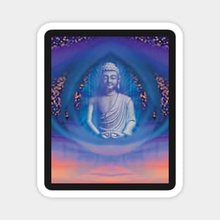 Radiant Buddha Sunrise Magnet