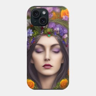 Crown of Flowers Phone Case