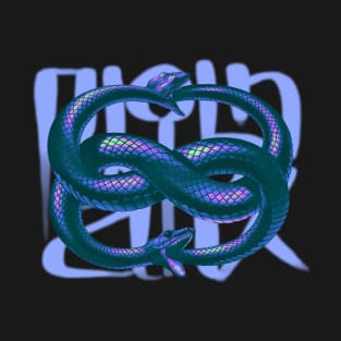 Snakes (blue) T-Shirt