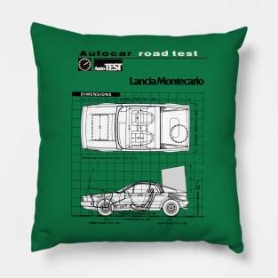 MONTECARLO - road test data Pillow