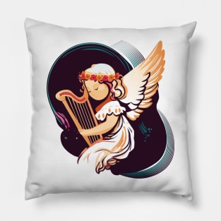 Heavenly Harpist Pillow