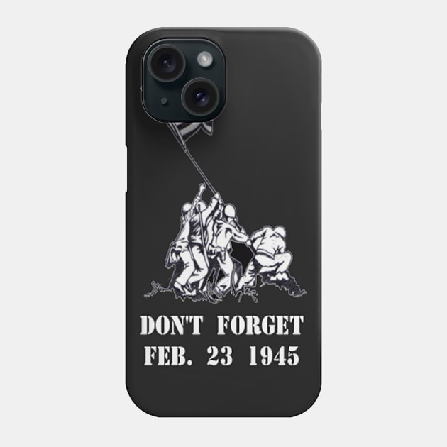 FEB. 23 1945 Phone Case by lanieder