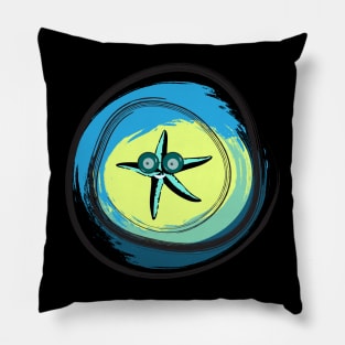 Sunny Starfish Pillow