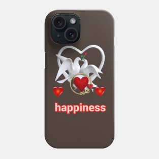Peace and happiness Phone Case