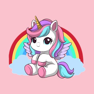 Kawaii Unicorn 2 T-Shirt