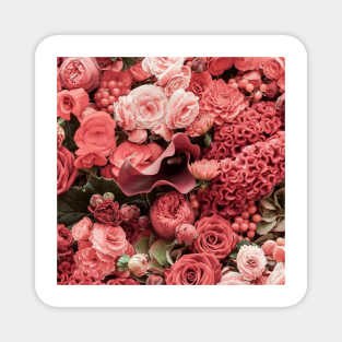 Aesthetic flowers Magnet