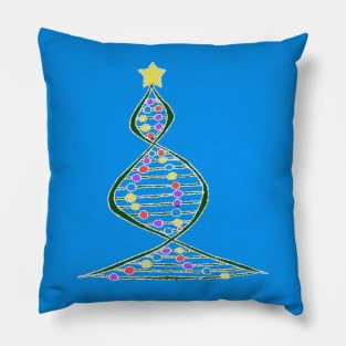 DNA of a Christmas Tree Pillow