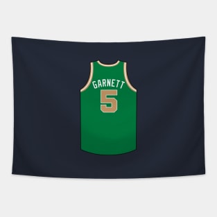 Kevin Garnett Boston Jersey Qiangy Tapestry