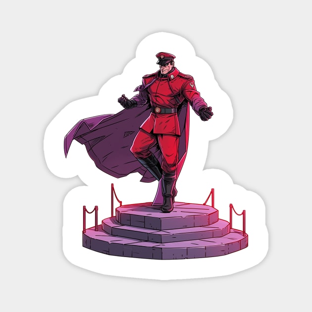 m bison Magnet by piratesnow