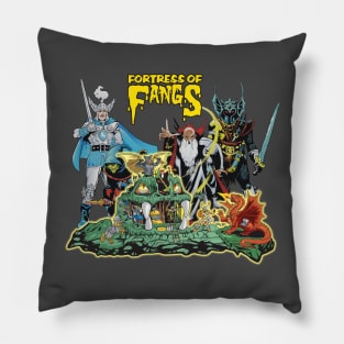 Fortress Of Fangs Pillow