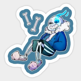 Horror sans  Sticker for Sale by ElinaSanglert