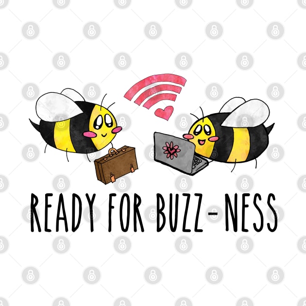 Bees Ready for Buzz-ness by bumblefuzzies