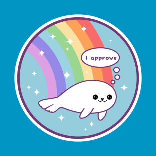 Rainbow Seal of Approval T-Shirt